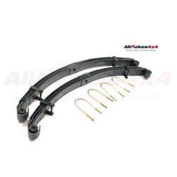 4 LEAF REAR PARABOLIC SPRING KIT COMPLETE INC U BOLTS LWB (LONG)-S2-S3