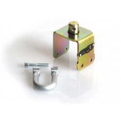 Swivel recovery shackle with support