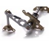 Pneumatically operated stab rod