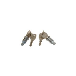 LOCK SET 2 BARRELS 2 KEYS