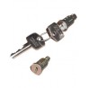 LOCK SET 2 BARRELS 2 KEYS