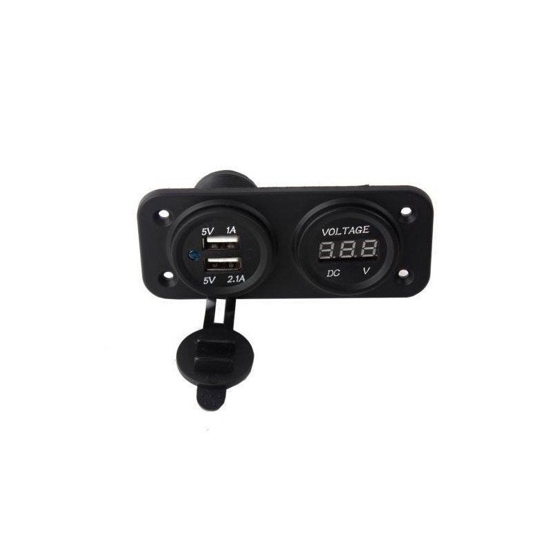 USB Plug og volt måler