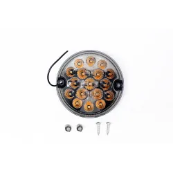 95mm LED INDICATOR LIGHTS - SMOKED