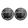 PAIR 7 INCH HALO DRL HEADLAMP RHD