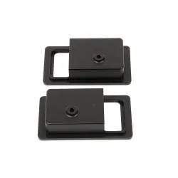 DEFENDER DOOR LEVER SURROUND PAIR BLACK