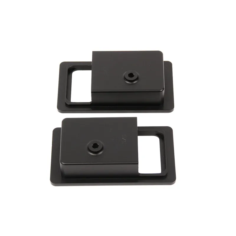 DEFENDER DOOR LEVER SURROUND PAIR BLACK
