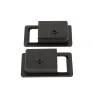 DEFENDER DOOR LEVER SURROUND PAIR BLACK