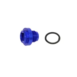 FILLER PLUG ALLOY BLUE INC O RING