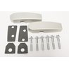 WINDSCREEN BRACKETS - SILVER - PAIR