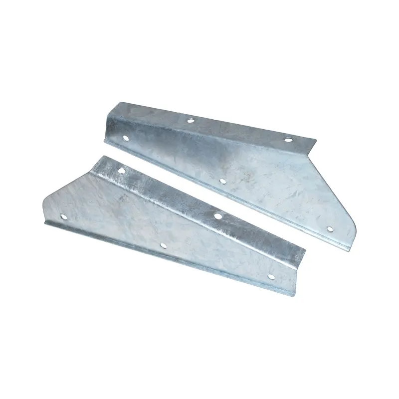PAIR OF GALV FRONT MUDFLAP BRACKETS