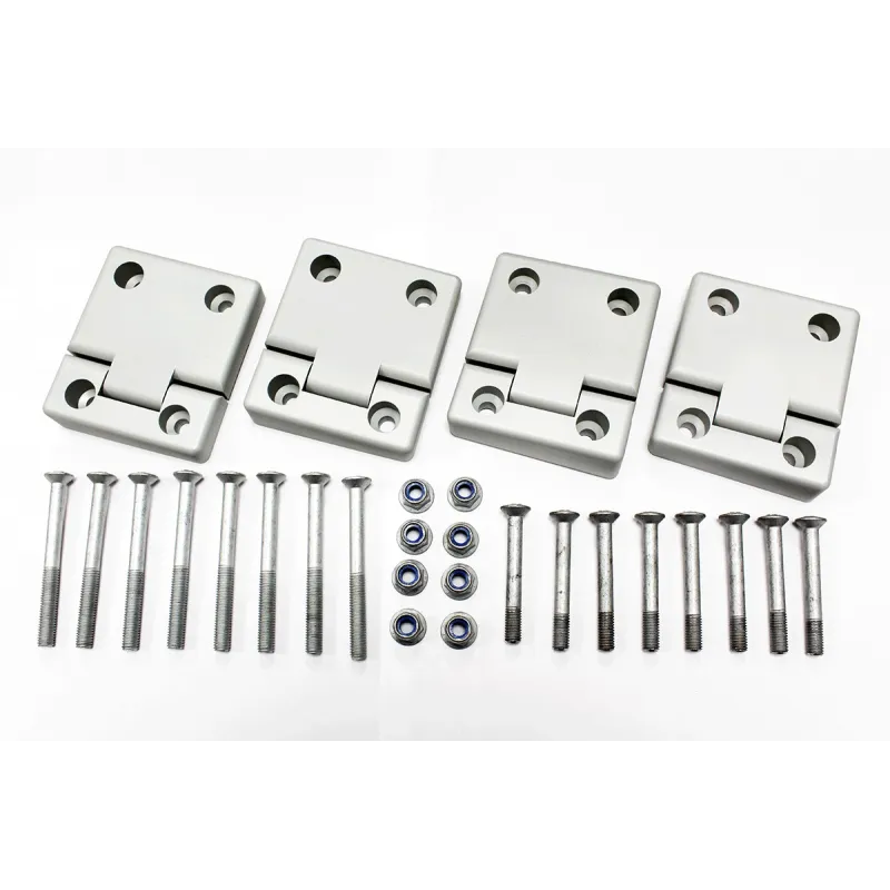 2ND ROW DOOR HINGES - ALLOY - DEFENDER