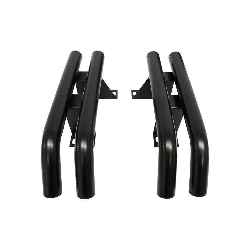 BUMPERETTES REAR PAIR BLACK