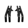 BUMPERETTES REAR PAIR BLACK