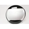 WHEEL COVER - GLOSS BLACK & SILVER