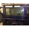 Rear Side window guards with fuel can holders Land Rover Defender 90/110 pair