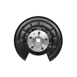KNUCKLE AND HUB ASSY LH  D4