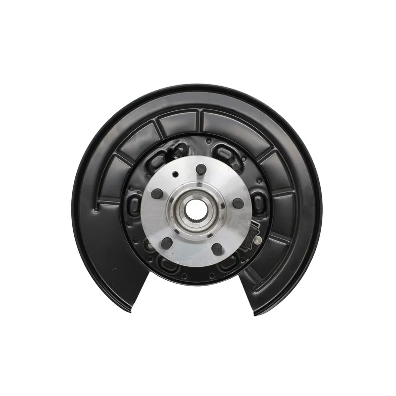 KNUCKLE AND HUB ASSY LH  D4