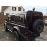 Rear Side window guards with fuel can holders Land Rover Defender 90/110 pair