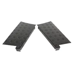 REAR WING PROTECTORS 110 BLACK
