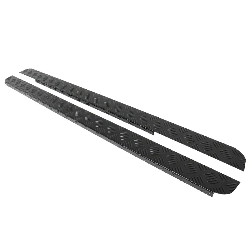 90 CHEQUERED SILLS PAIR - BLACK