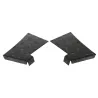 REAR WING PROTECTORS 90 PAIR - BLACK