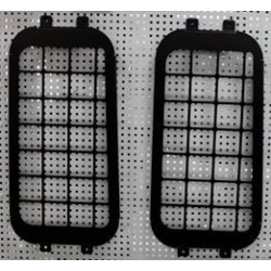Rear guarter window guards Land Rover Defender 90/110 pair