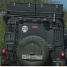 Rear guarter window guards Land Rover Defender 90/110 pair