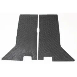 RUBBER MAT SET - REAR - D1