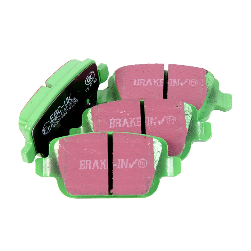REAR BRAKE PAD SET HIGH PERFORMANCE