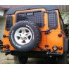 Rear door window guard Land Rover Defender 90/110