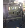 Folding front side door window guards Land Rover Defender 90/110 pair