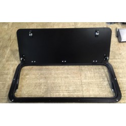 Gullwing window