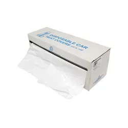 HD WHITE DISPOSABLE SEAT COVERS 100X