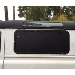 Gullwing window