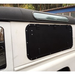 Gullwing window