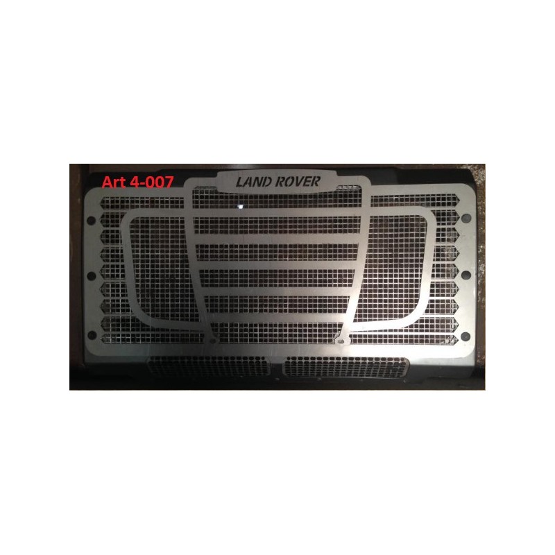 Front grill (skull) Land Rover Defender 90/110 with a/c