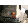 Rear corner bumperettes Land Rover Defender 90