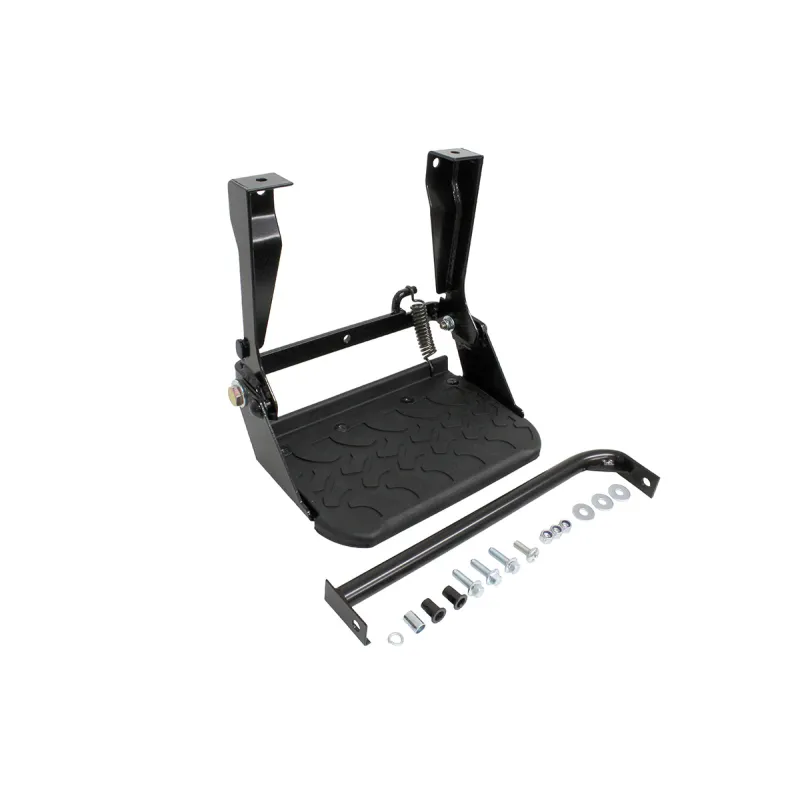 SIDE STEP - FOLDING - BLACK - MUD TREAD
