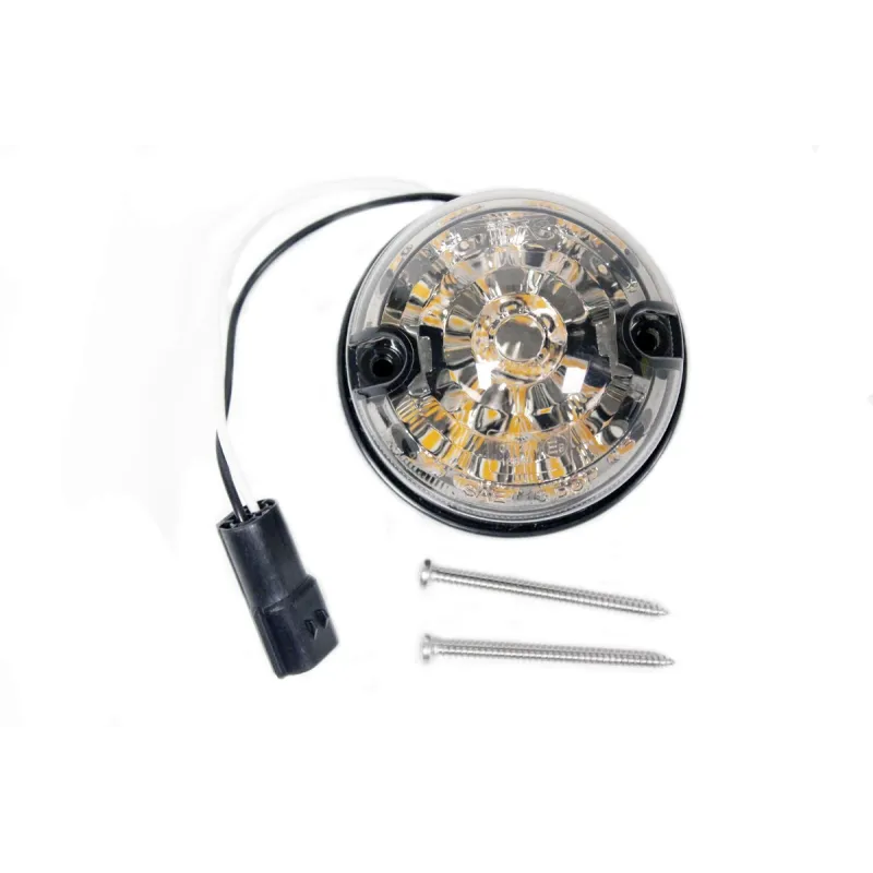 73mm LED FRONT INDICATOR - SMOKED