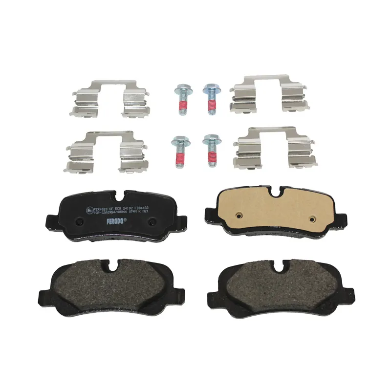 BRAKE PAD SET - REAR - LESS SPRINGS