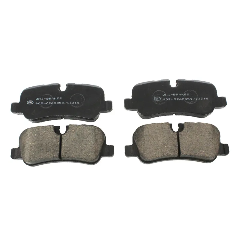 BRAKE PAD SET - REAR - AXEL SET WITH SPR