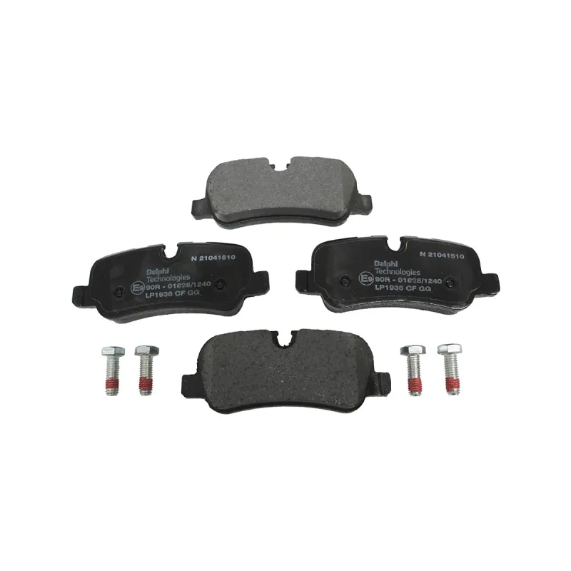 BRAKE PAD SET - REAR - LESS SPRI