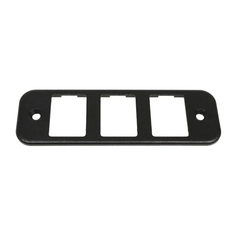 BLACK ALUMINIUM PANEL SWITCH