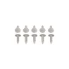 FASTENER- FIR TREE - LIGHT GREY