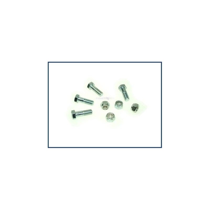 BOLT KIT PROP TO DIFF 4 BOLTS & NUTS