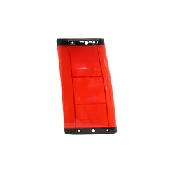 REAR LAMP LENS WITH BLACK EDGES