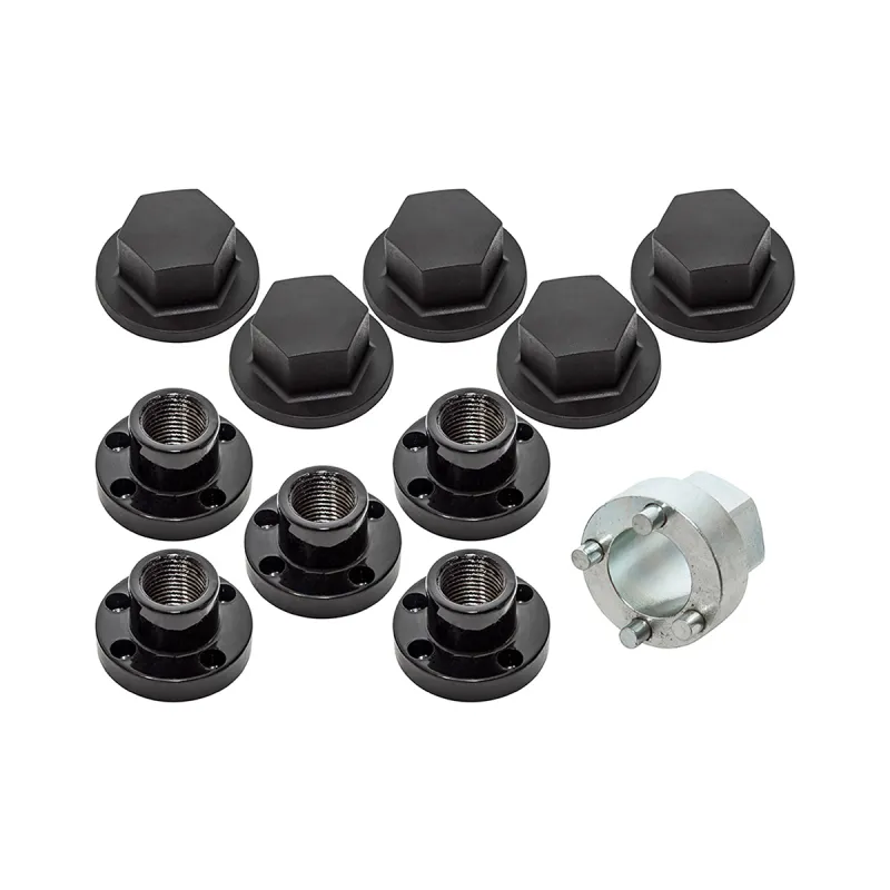 KIT - WHEEL LOCKING - STEEL - SET OF 5