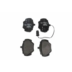 BRAKE PAD SET - REAR - NO PINS/CLIPS