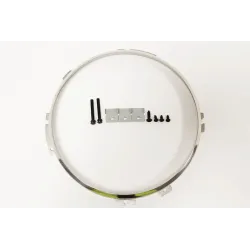 BEZEL SET STAINLESS STEEL