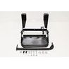 SIDE STEP FOLDING - BLACK - RUBBER TOP